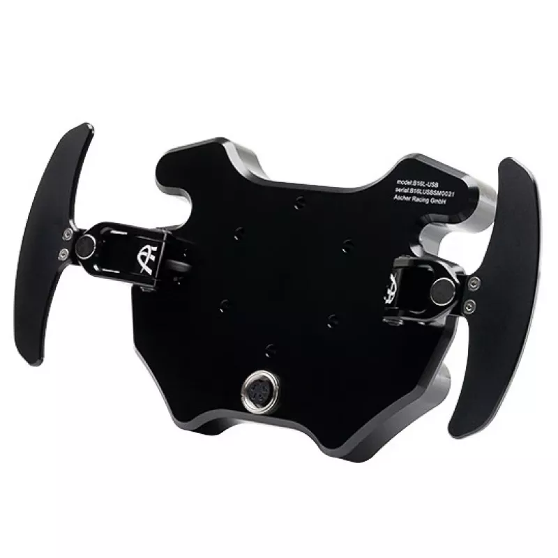 Button-Platte Ascher Racing B16L-USB für Rennsimulatoren, 12 Eingänge, USB, hohe Kompatibilität