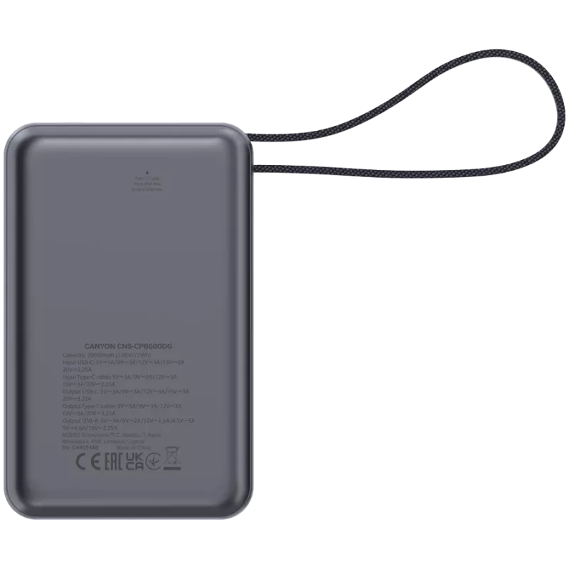 Powerbank Canyon CNS-CPB600DG 20000 mAh