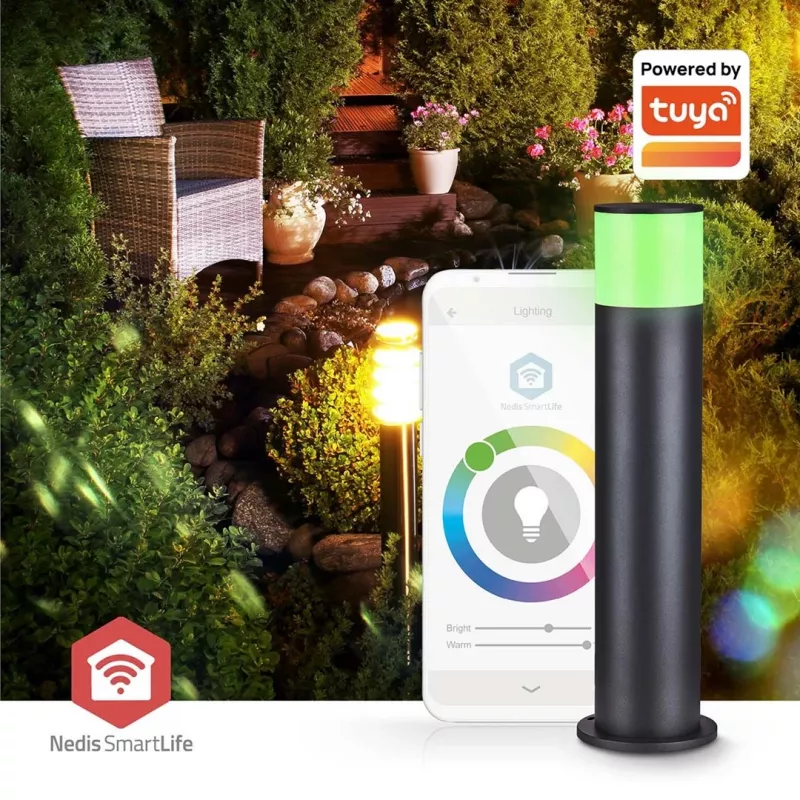 Nedis ZBLOP10RGBW Außenbeleuchtung LED-Stand-/Bodenleuchte 14 W F