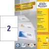Avery 3655 Selbstklebeetiketten Rechteckig Permanent Weiß 200 Stück