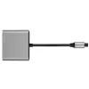 Adapter A-1, USB-C HDMI 4K, USB 3.0, PD 100W