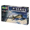 Plastikmodell Flugzeug REVELL Messerschmitt P.1099A-P-SER Maßstab 1/72