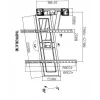 TV-Wandhalterung TB-754E 37-70 Zoll 35kg max VESA 600x400