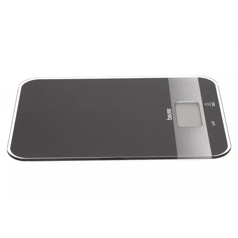 Beurer 70404 Küchenwaage digital schwarz tragbar 5 kg 200x145x17 mm