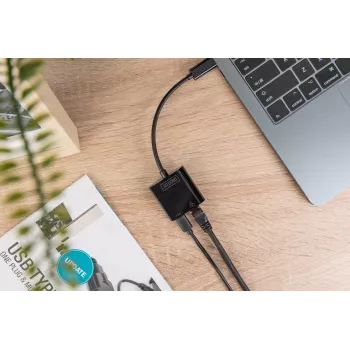 USB Typ-C Gigabit Ethernet Adapter Digitus DN-3027