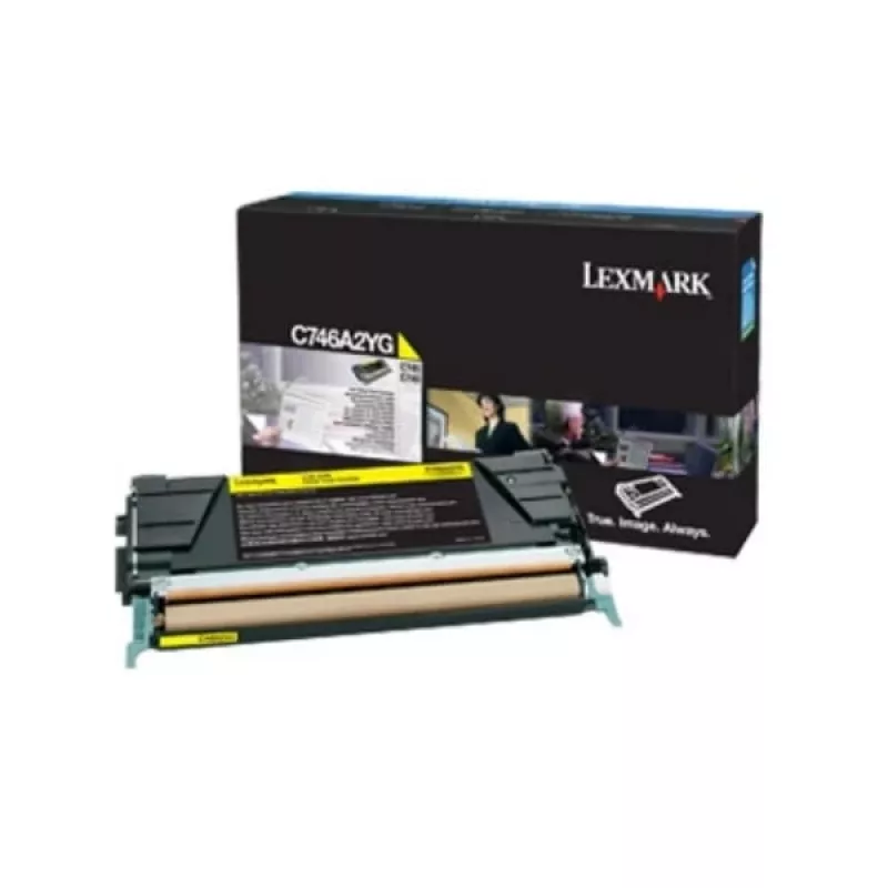 Tonerkartusche Lexmark C746A3YG 10000 Seiten Gelb