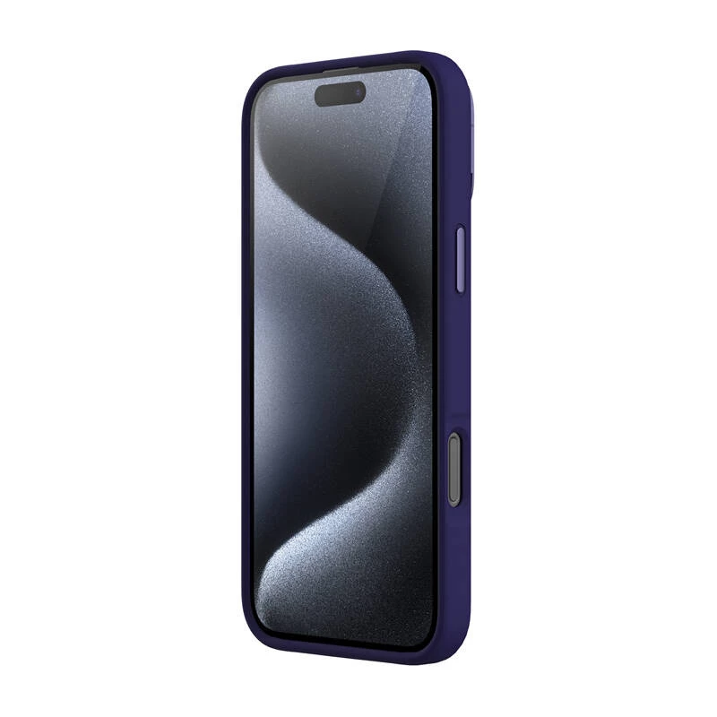 Nillkin LensWing Magnetic Hülle für iPhone 16 Pro Max – Lila, magnetische Befestigung, präzise Aussparungen
