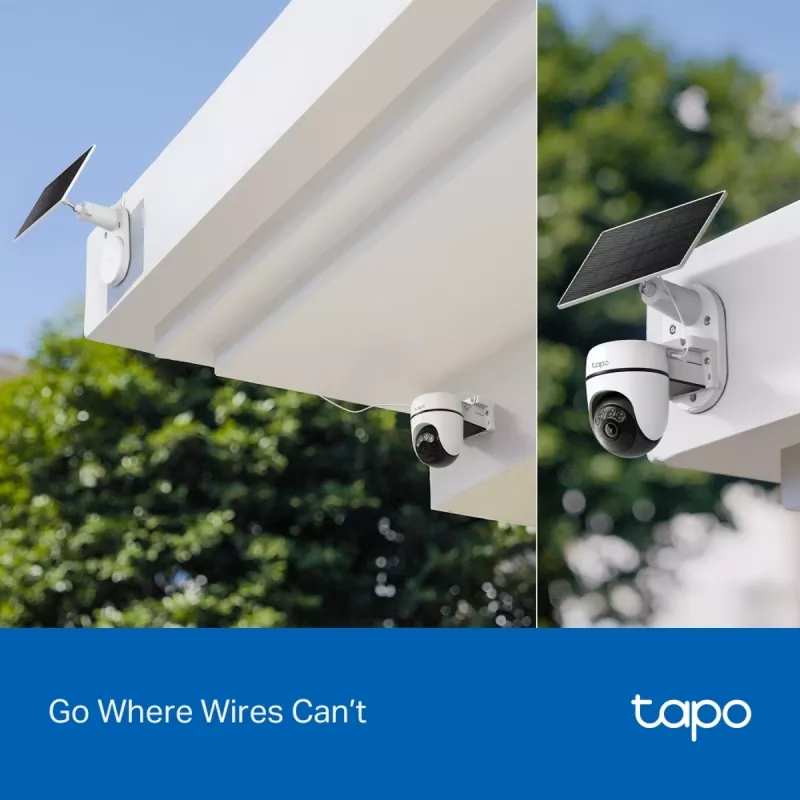 Überwachungskamera TP-LINK Tapo C630 KIT Solarbetrieben Pan/Tilt