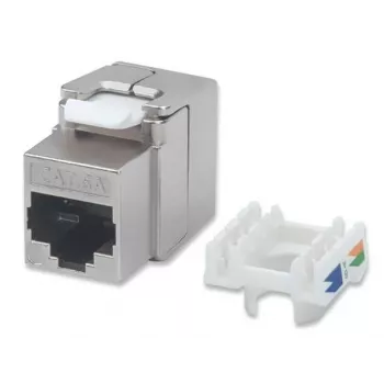 IC Intracom Intellinet - Keystone-Buchse - RJ-45 (W) - FTP - CAT 6a - Keystone-Buchse - Silber (771986)