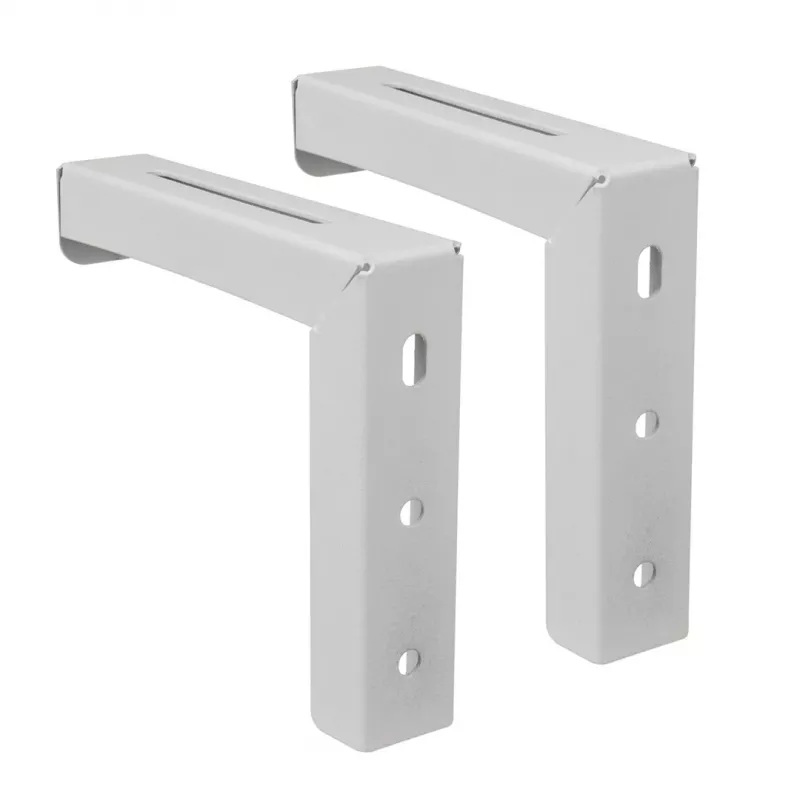 Maclean MC-923 Set aus 2 Halterungen für Projektionsleinwände, max. Traglast 25 kg (für das Set), Stahl