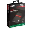 SSD Emtec 512GB USB Type-C 3.2 Gen 1 Schwarz Rot X200