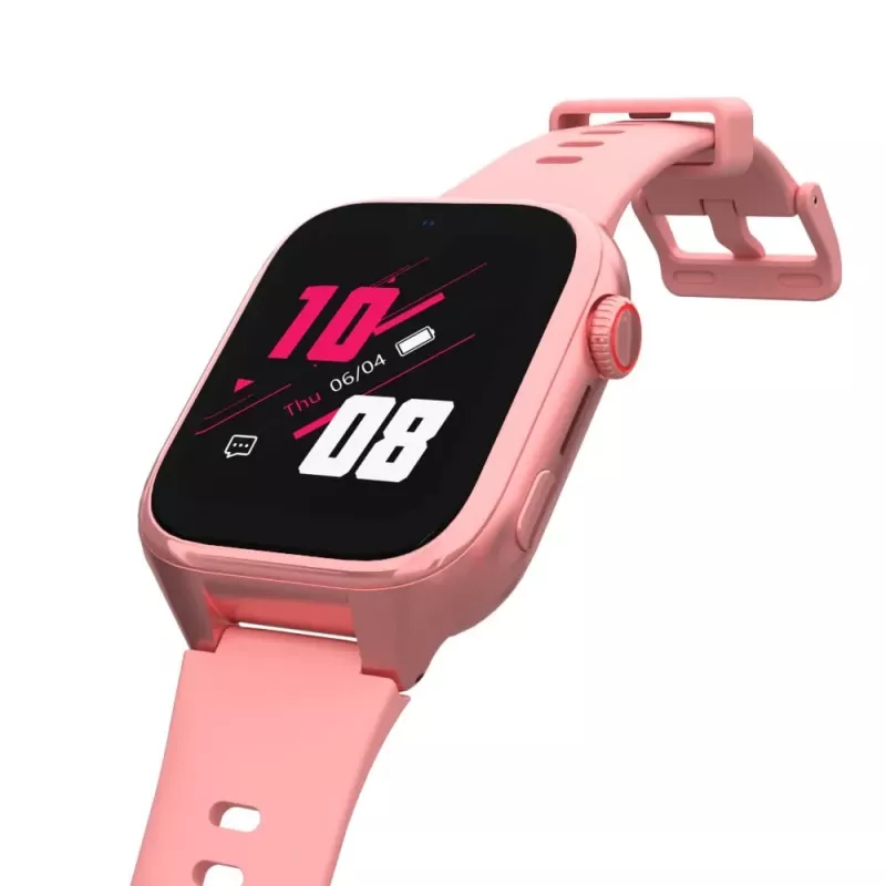 Smartwatch Stelio Junior Pro AI 4G ST-SWJ102-PK — Kinder-4G-Uhr, pink