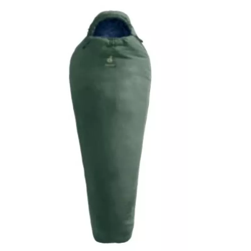 Schlafsack DEUTER Orbit SL -5°C, synthetisch, Erwachsene, Maße 198×75×48 cm, grün