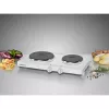 Sealed Plate Hob Rommelsbacher THS 2590, 2 Zonen, Drehregler