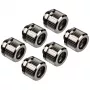 EK Water Blocks EK-Quantum Torque 6er-Pack HDC 12 Drehmomentschlüssel-Endstück Silber 1/4 6 St.