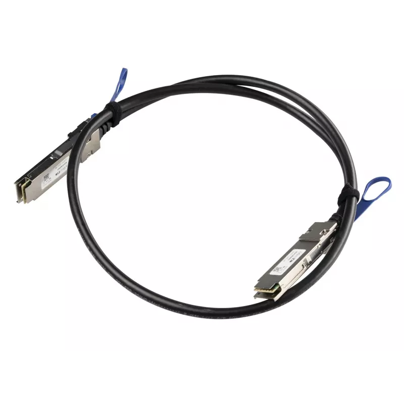 Mikrotik XQ+DA0001 InfiniBand/Glasfaserkabel 1 m QSFP+ auf QSFP+ / QSFP28 auf QSFP28 Schwarz