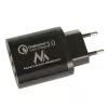USB-Wandladegerät MACLEAN MCE479B — 3x USB-Anschlüsse, 18W Gesamtleistung, kompakt