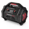 Tragbares Baustellenradio PerfectPro ROCKTAGON 18V — batteriebetriebenes Baustellenradio