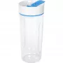 MultiQuick 5 Vario Fit Blend & Go Sportflasche, Aufsatz Weiß/transparent, für Stabmixer MultiQuick 5 Vario Fit
