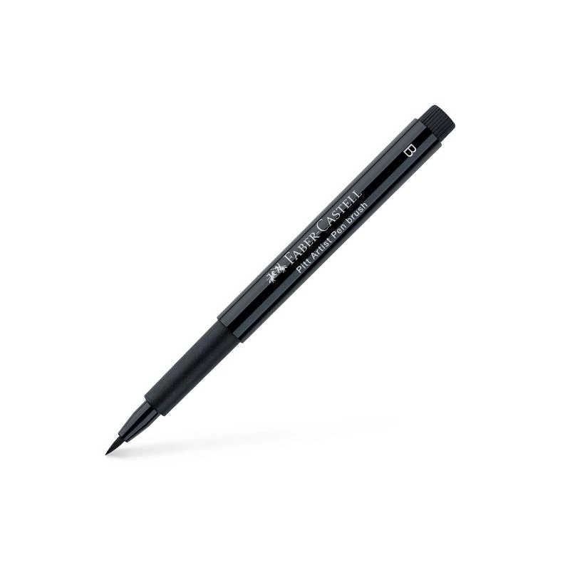 Filzstift Faber-Castell 167153 — Fasermaler, schwarz, Einzelstück