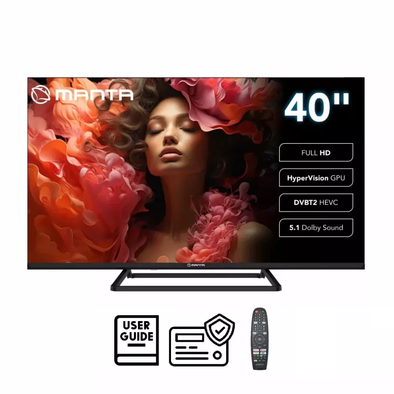 Fernseher Manta 40LFV125E 40 Zoll LED-Display Full HD