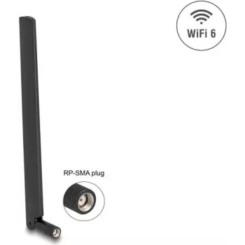 Omnidirektionale Antenne DeLOCK 90677 6 dBi RP-SMA 2,4-5,875 GHz