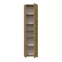 Topeshop S43 ARTISAN Badezimmer-Aufbewahrungsschrank Eiche