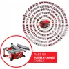 Power X-Change Akku-Tischkreissäge TE-TS 36/210 Li-Solo, 36 Volt (2x18 V) (Rot, ohne Akku und Ladegerät)
