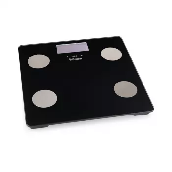 Personenwaage Tristar WG-2442 — digitale Badezimmerwaage, max. 150 kg, 100 g Genauigkeit, BMI, schwarz