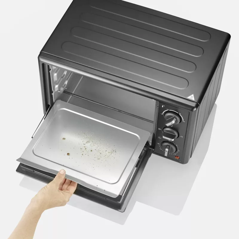 Elektrischer Minibackofen SEVERIN TO 2078 — 20 L Kapazität, 1600 W, schwarz, freistehend