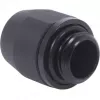 Fitting Alphacool 17638 Aluminium Messing Schwarz 1,8 cm 2,4 cm
