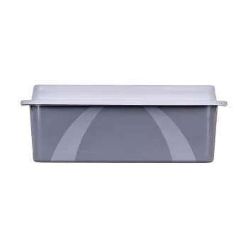 Katzenklo DIAMENTIQ Bonita grau Kunststoff 571×392×209 mm, 1 kg