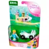 Zubehörteil/Modellbausatz Ravensburger BRIO Disney Princess Cinderella & Wagen, blau/weiß, ab 3 Jahren