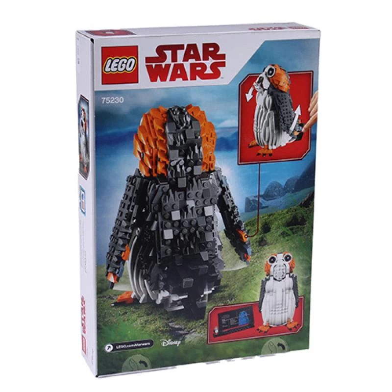 LEGO baubare Figur Star Wars Porg 75230 – Sammelmodell mit beweglichen Funktionen