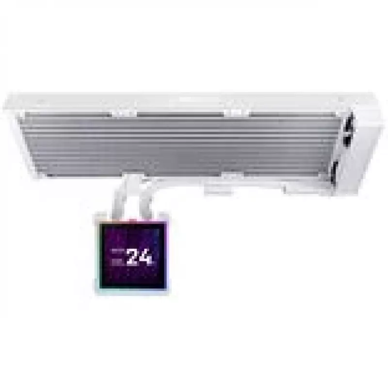 All-in-One-Flüssigkeits-CPU-Kühler lian li HydroShift II LCD-S 360N 360mm AiO (ohne Lüfter) mit RGB-LCD-Display