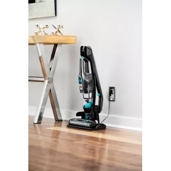 Bissell MultiReach Essential 2-in-1-Akkustaubsauger Akku Nass Beutellos 0,45 L 100 W Schwarz, Titan