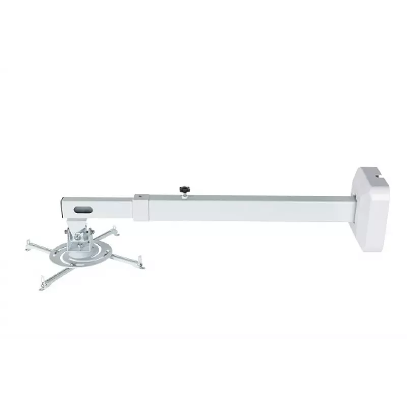 Wandhalterung AVTEK WallMount Next 1200 — Stahl, weiß, teleskopisch, 360° schwenkbar, neigbar ±42°, max. Belastung 20 kg