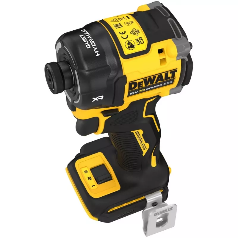 Schrauber DeWalt DCF870NT-XJ, 18V Li-Ion, 56 N·m, 1/4 Zoll Spannfutter, Pistolengriff, 100 mm Länge