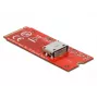 M.2 Key M zu 1 x OCuLink SFF-8612 Konverter DeLOCK 64106
