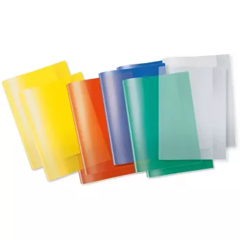 Zeitschriften-/Buchhülle HERMA 19992 10 Stück Blau Grün Rot Transparent Gelb