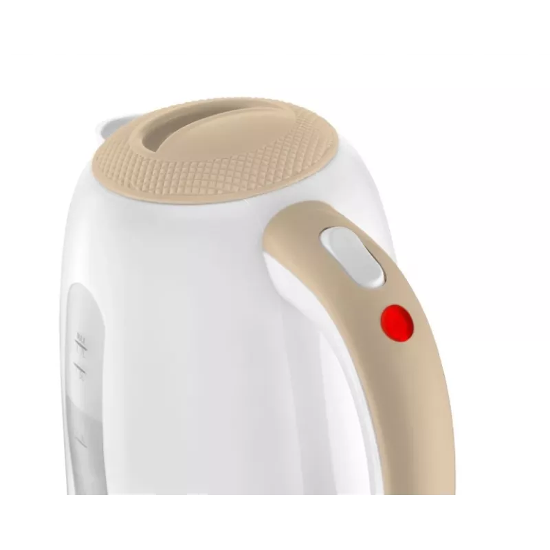 Elektrischer Wasserkocher Concept Solution RK2331 — 1,7 L, 2200 W, beige/weiß