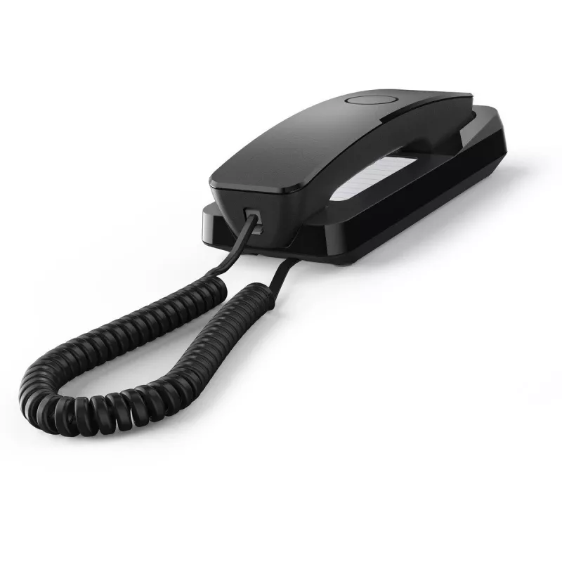 Analoges Telefon Gigaset DESK 200 Schwarz Kabelgebundenes Handset 10 Einträge
