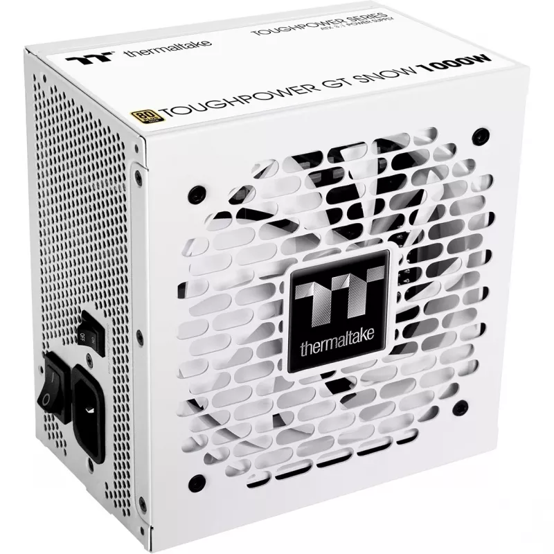 Power supply PSU THERMALTAKE Toughpower GT Snow 1000W ATX 24-pin, 80 PLUS Gold, weiß, 120mm Lüfter