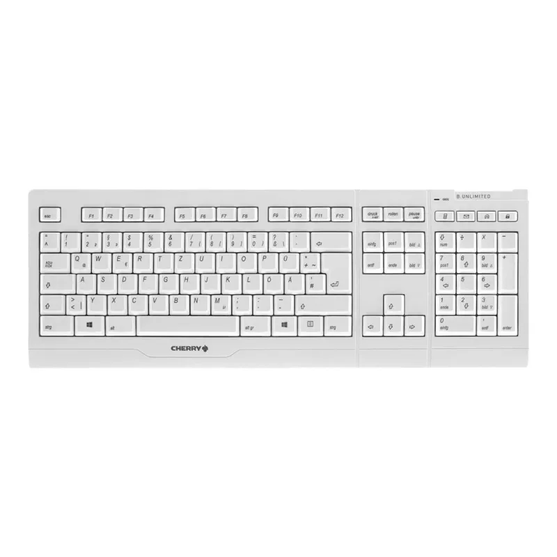 CHERRY B.UNLIMITED 3.0 Tastatur Maus enthalten Büro RF Wireless German Grau