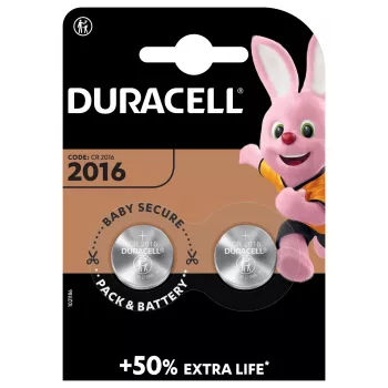 Duracell 2016 Einwegbatterie CR2016 Lithium