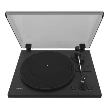 Riemengetriebener Audio-Plattenspieler TEAC TN-175-B Schwarz