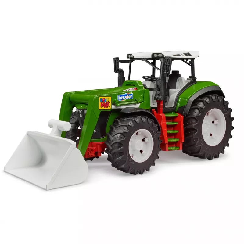 BRUDER Traktor mit Frontlader Modell BR-03451 – robuster Spielzeugtraktor mit beweglichem Lader