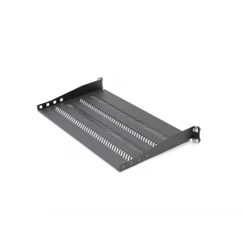 Regalboden DIGITUS 1U fest 250 mm Tiefe für 19-Zoll-Racks, 15 kg Tragfähigkeit