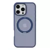 Schutzhülle Torras Ostand Pro für iPhone 16 Pro, Blau, schlankes Design