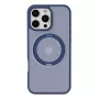 Schutzhülle Torras Ostand Pro für iPhone 16 Pro, Blau, schlankes Design